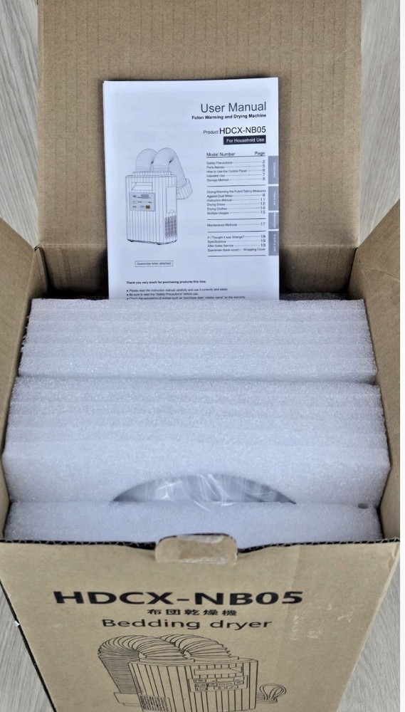 NEW Blanket Warmer Warm Air for Bed Drying Timer 4 Temps