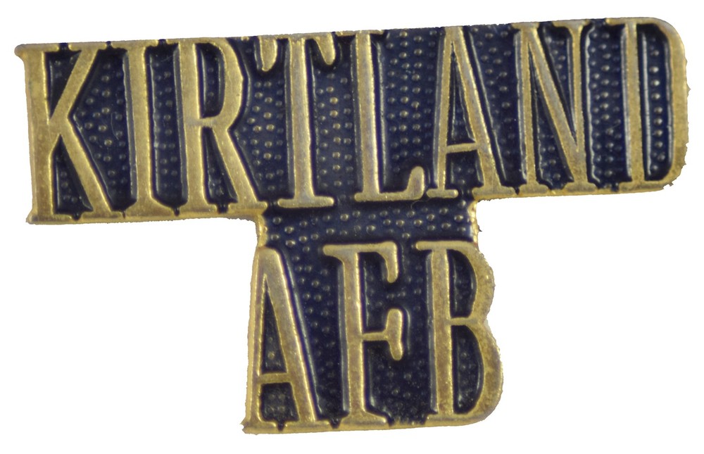 Kirtland AFB Pin