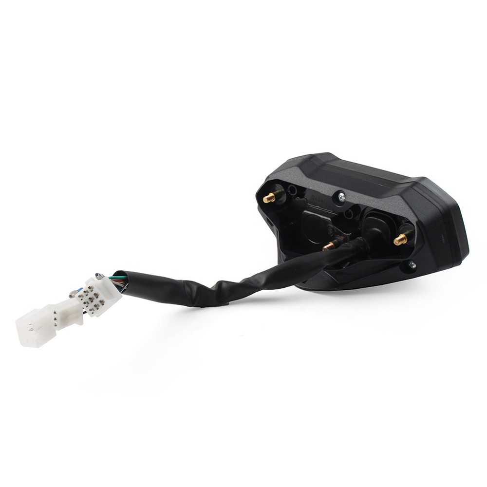 Universal LCD LED Digital Motorrad Kilometerzähler Tachometer 12V