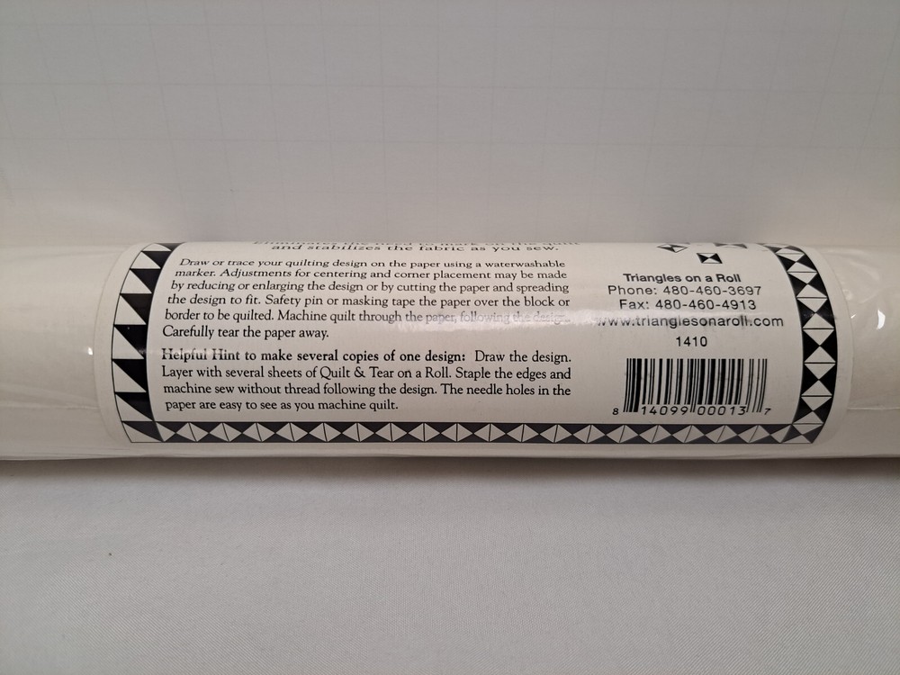 Triangles on a Roll - Quilt & Tear on a Roll (60 ft)