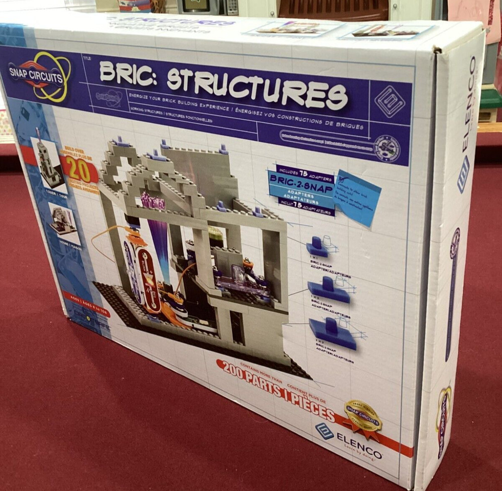 SNAP CIRCUITS - "BRIC: Structures" Brick & Electronics Exploration - New/Sealed