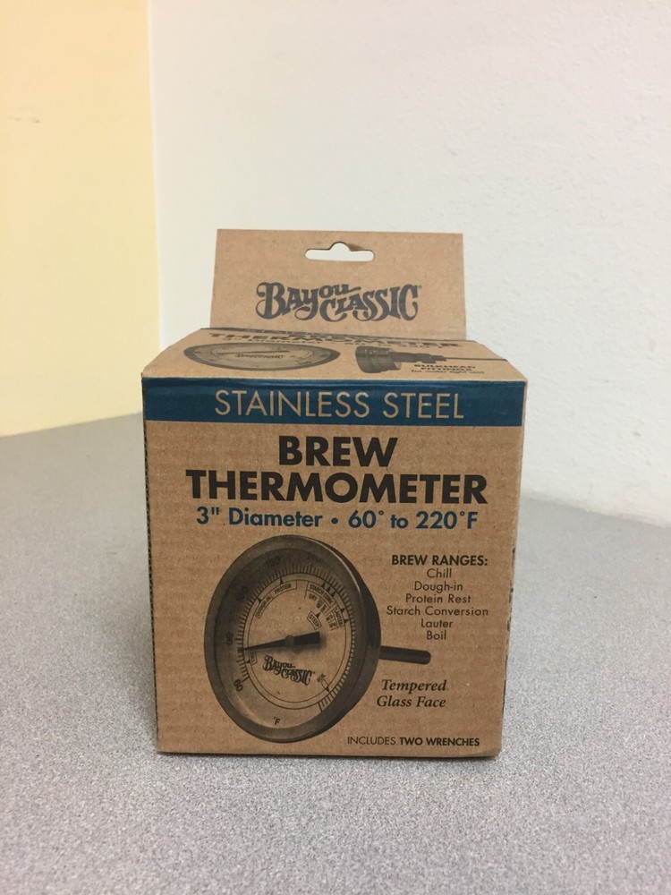 Bayou Classic Analog Brew Thermometer