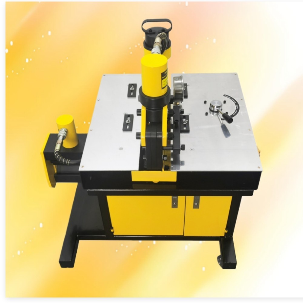 Multi-functional 3-in-1 Busbar Processing Machine Cutter Puncher Bender 110V