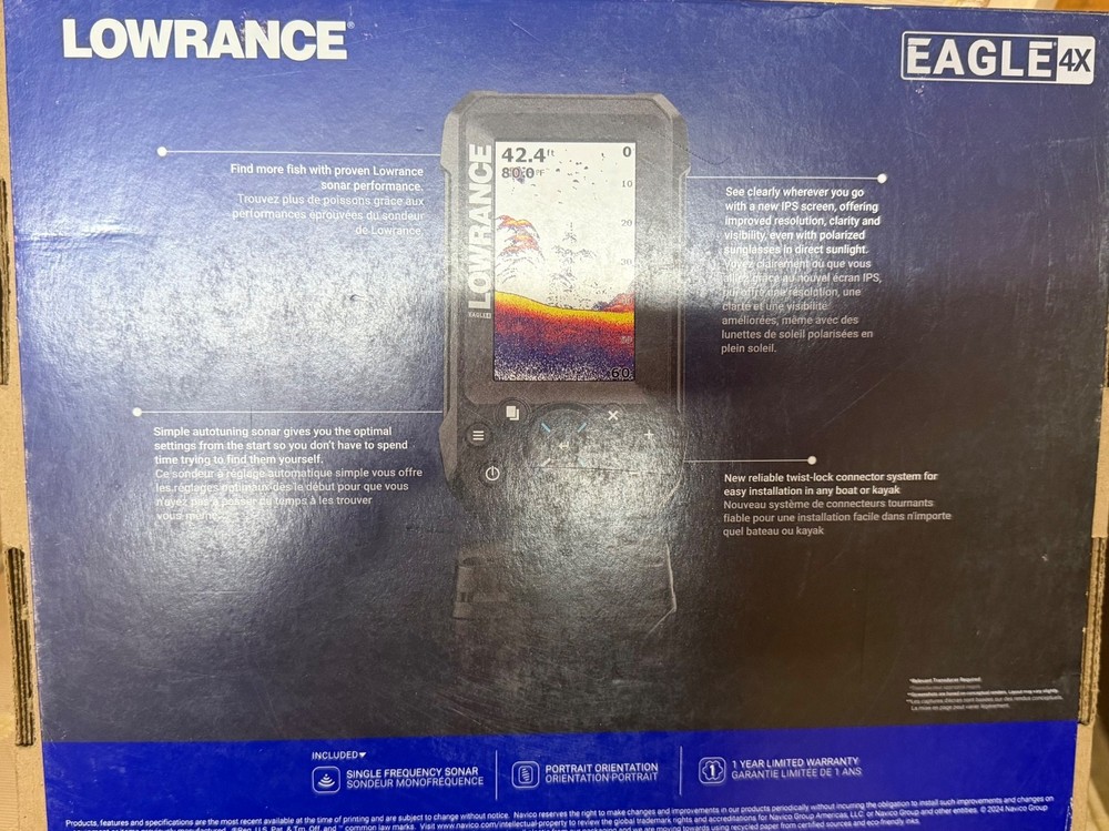LOWRANCE Eagle 4X Sonar Fishfinder