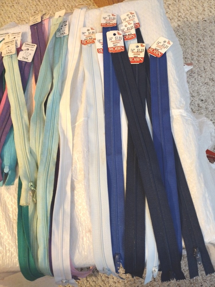 24 Sewing Zippers Hancock & Robin Brands