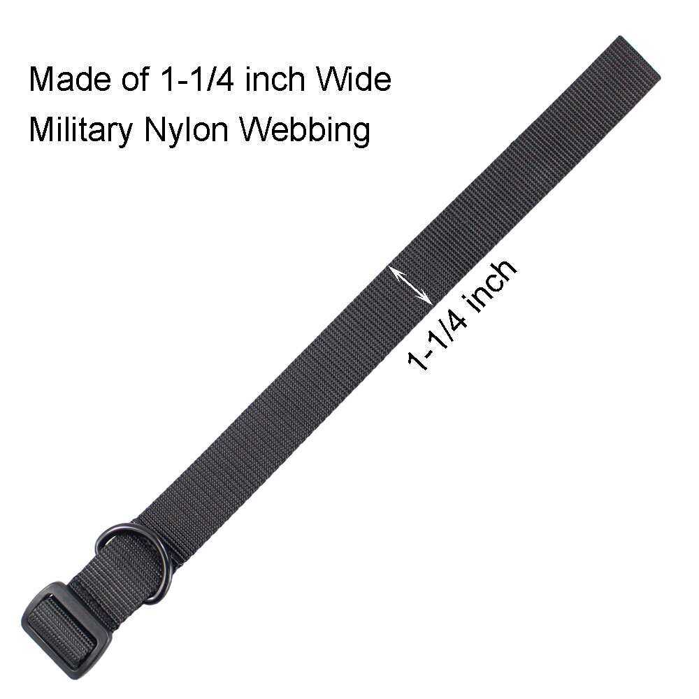 Gun Sling Loop Adapter Adjustable Heavy Duty Nylon Shoulder Strap with D Ring