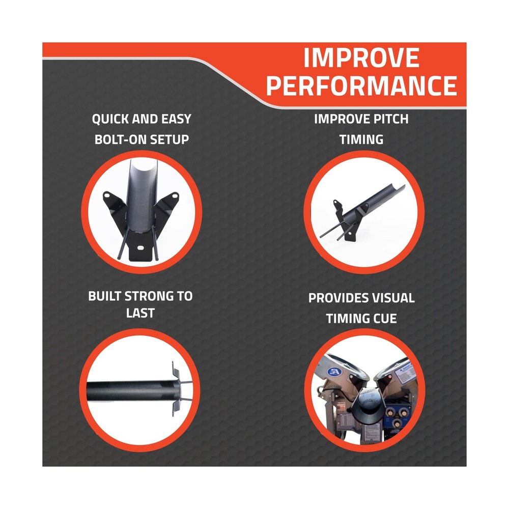 Anytime Baseball Supply Perfect Timing Chute for Hack Attack Pitching Machine...