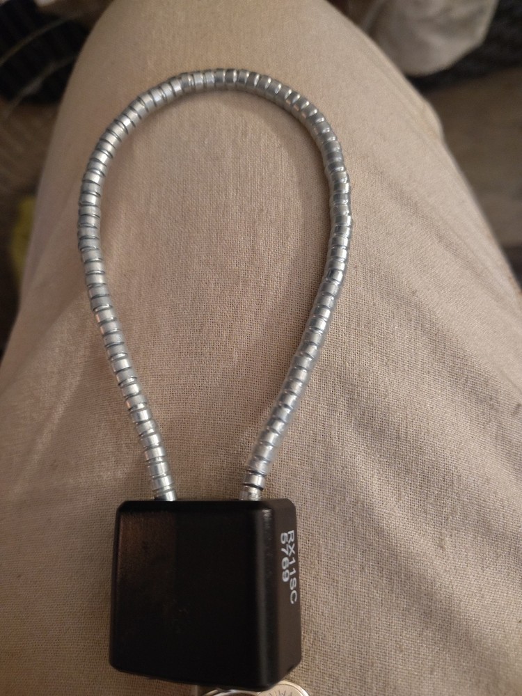 gun safe cable lock key