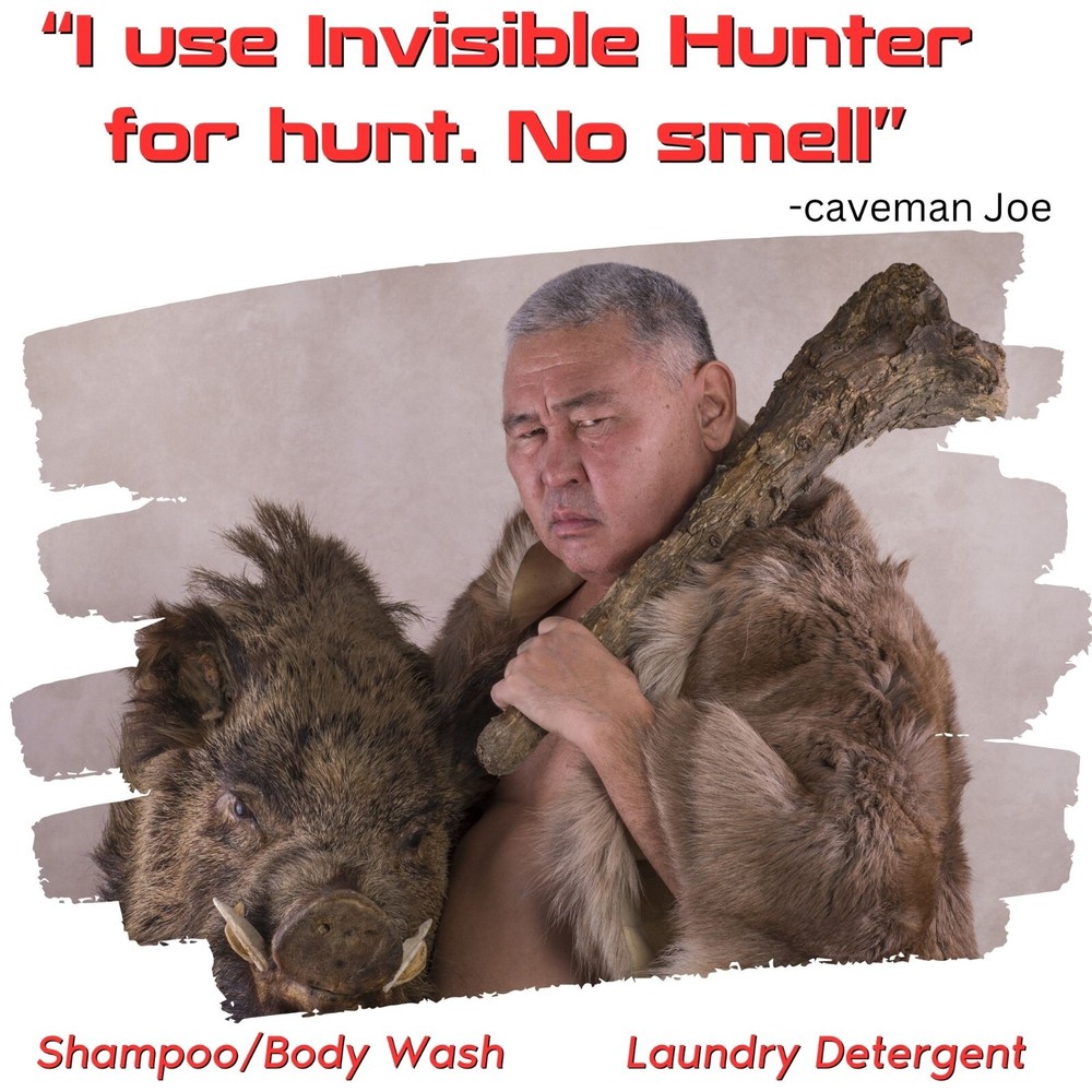 Invisible Hunter Scent Elimination Shampoo/Body Wash, 16oz