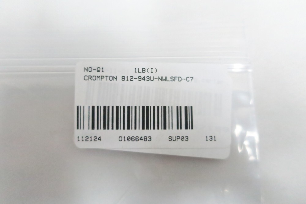 Crompton 812-943U-NWLSFD-C7 Transformer 2.5va 2.5kv-ac