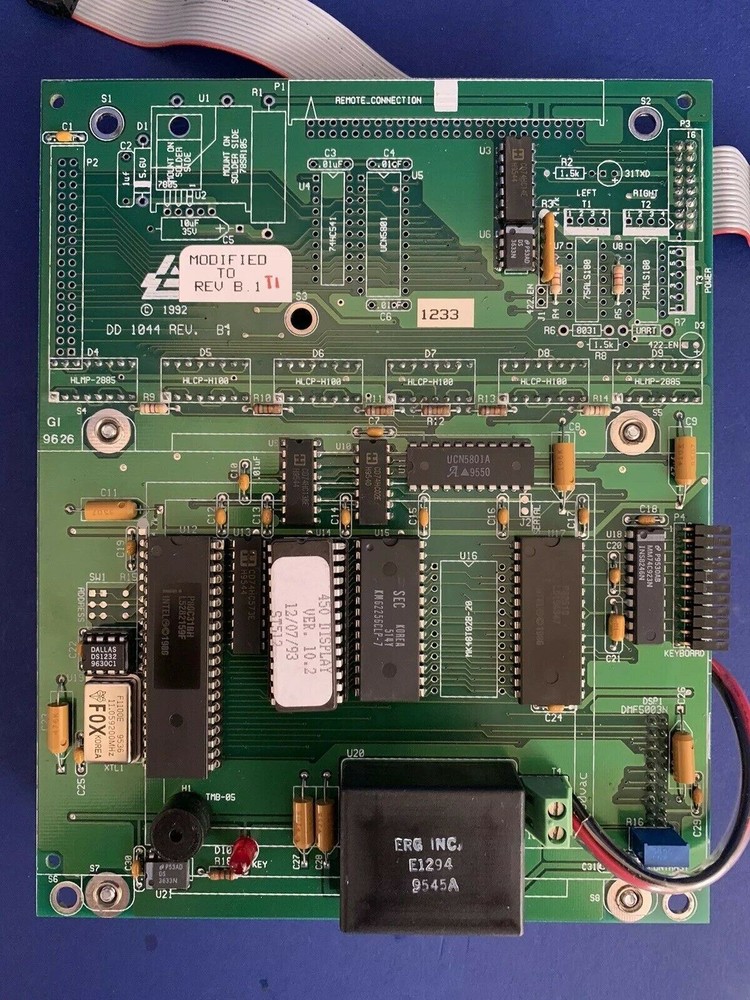 Air Products GasGuard GG450 CRSD 1044 Controller Display PCB, Used