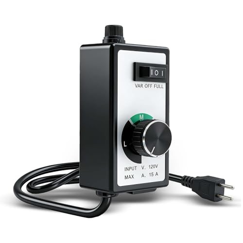 AC 120V Replacement for Router Fan Variable Speed Controller Electric Motor