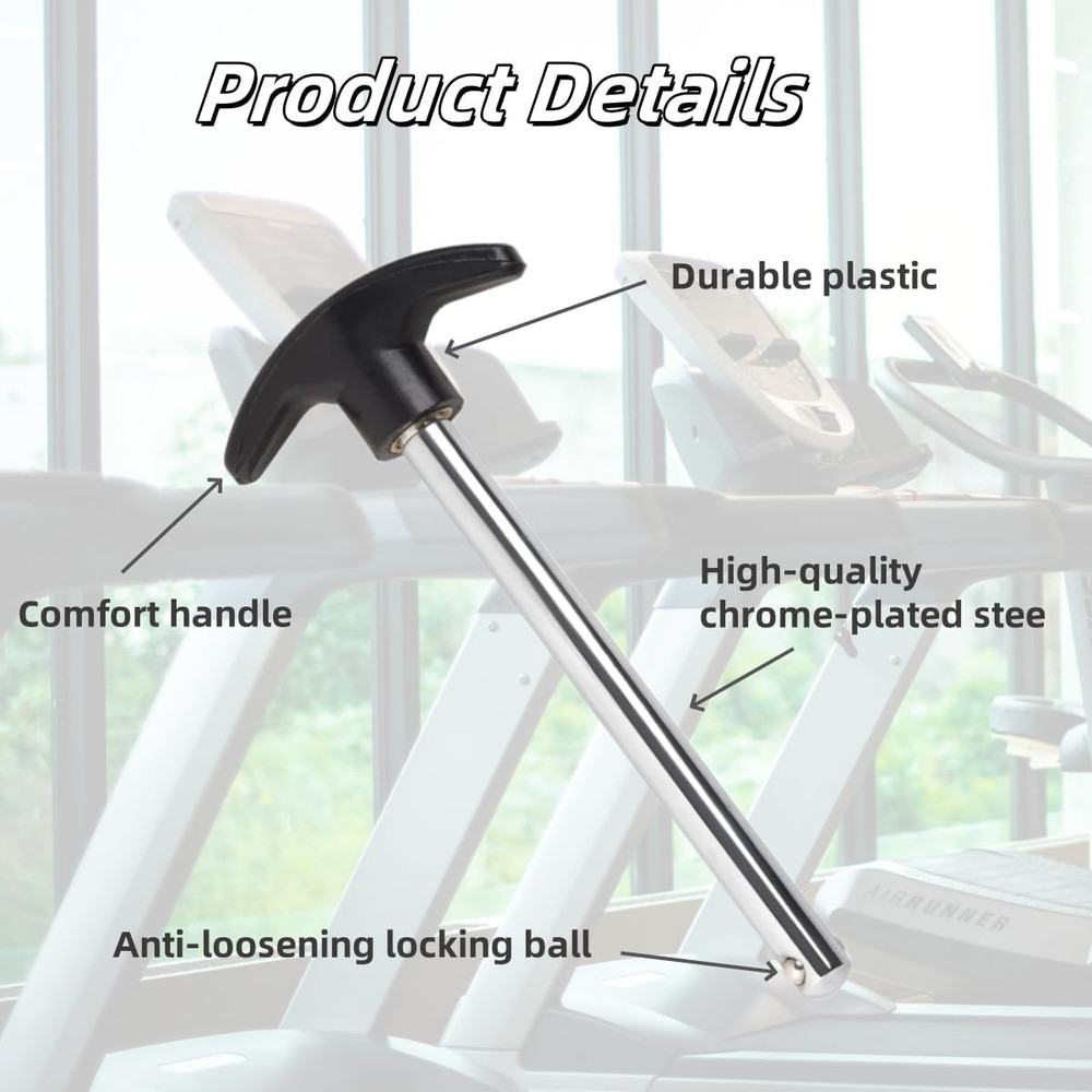 Heavy-Duty Replacement Pins for Home Gym Weight Stack - 2 Pack