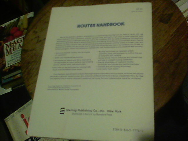 Router Handbook by Patrick Spielman