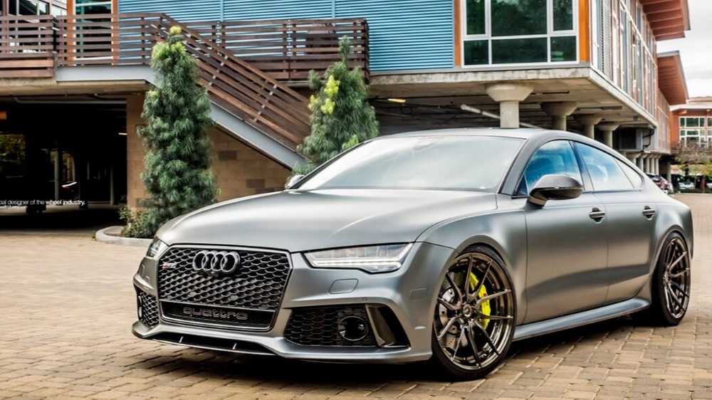 AUDI S7 RS7 (C7) LOWERING LINKS KIT - (PREMIUM FULLY ADJUSTABLE LINKS) MODULE