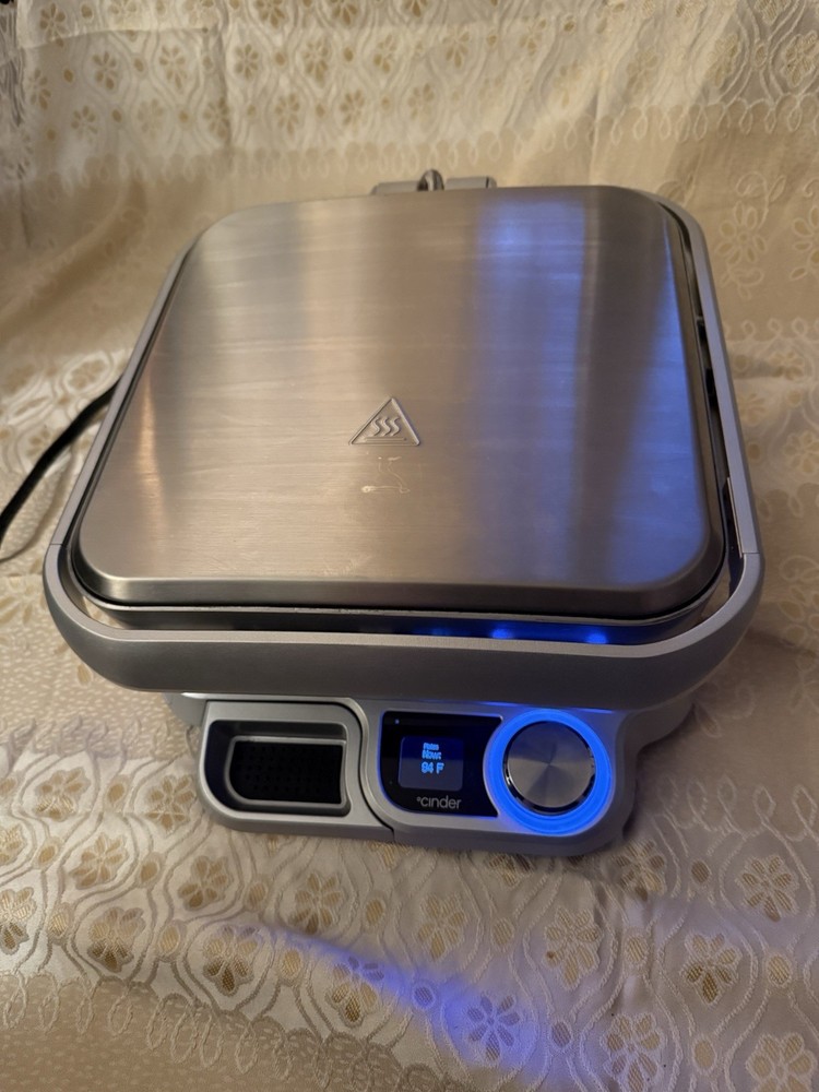 CINDER Precision Temperature Sensing Electric Non Stick Grill Griddle