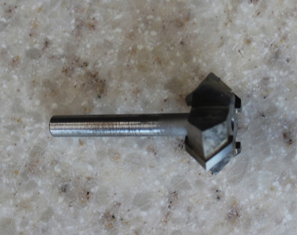 Tungsten Carbide Bonsai Carving Power Drill or Rotary Tool Bit - Triangular Tip