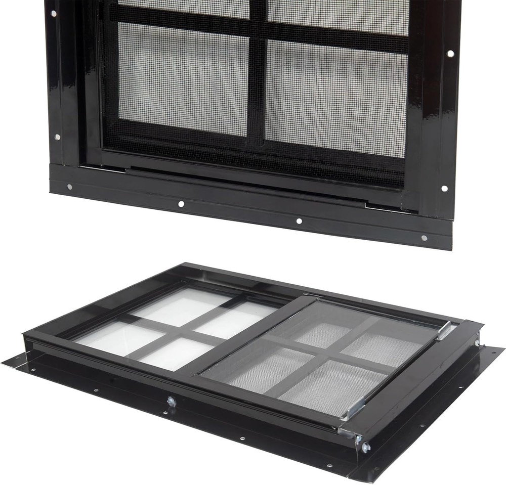 Compact Sliding Shed Windows 2 Pack