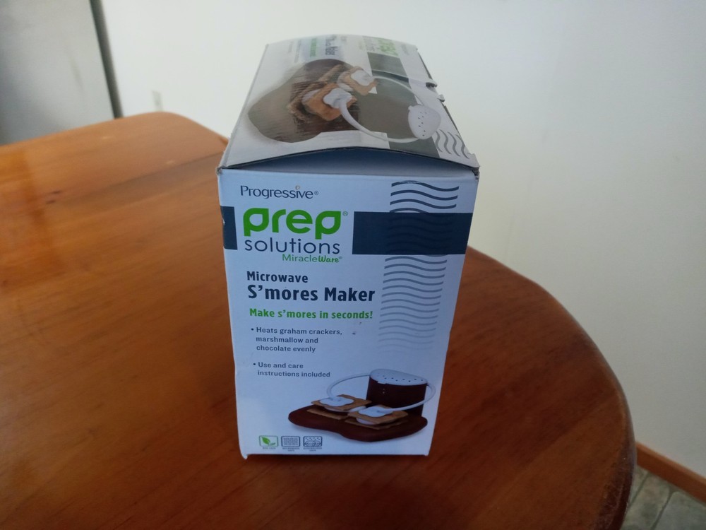 Progressive Prep Solutions Microwave S’mores Maker PS68BR NIP!