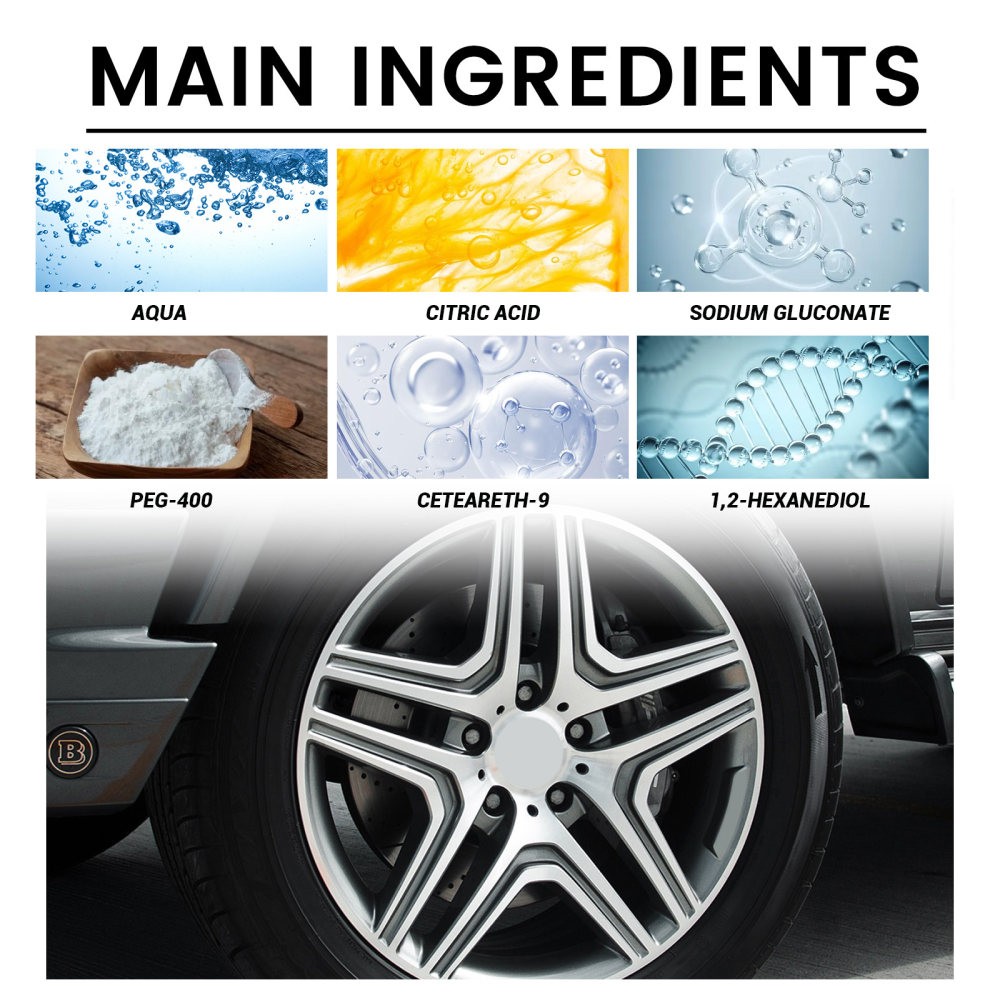 car tire rust remover car tire wheel rust cleaning rust retreading