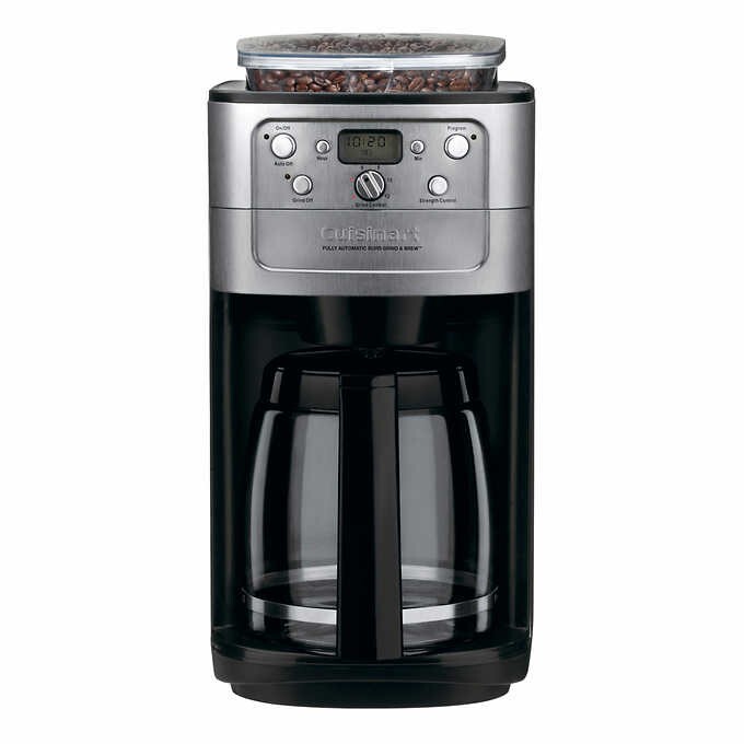 Cuisinart Burr Grind & Brew 12 Cup Automatic Coffee Maker, Programmable Coffee