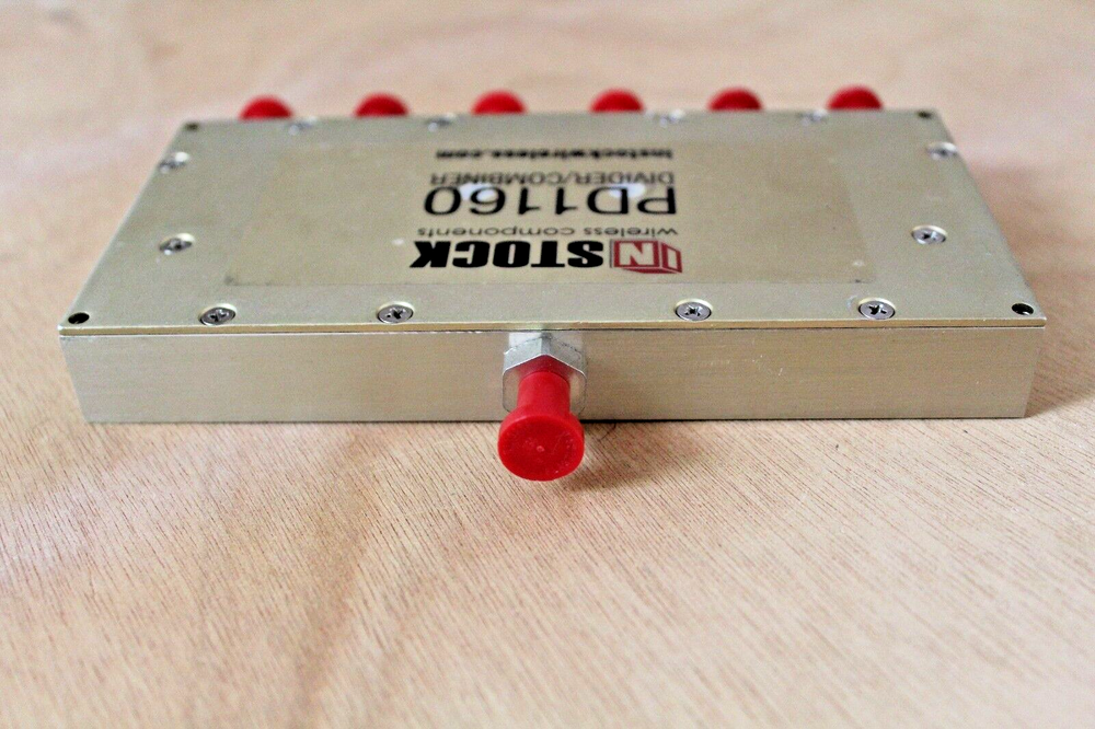 INSTOCK PD1160 - RF POWER DIVIDER, COMBINER, SPLITTER 6 WAY