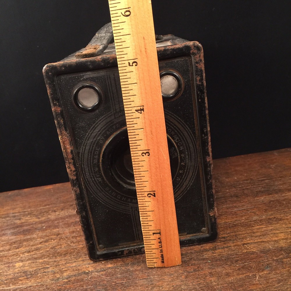 Vintage Camera Agfa ANSCO Shur Shot Box PRIORITY MAIL