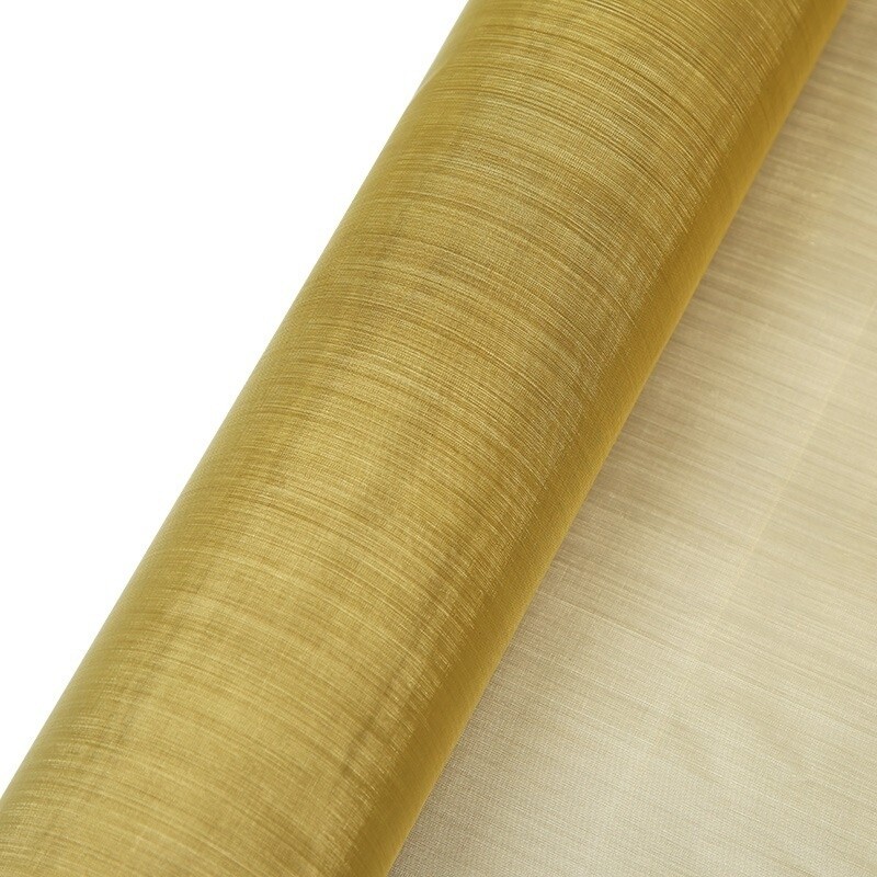 Pure Brass Mesh Dense Filter Woven Wire Screen Net EMF Shielding DIY Craft Art