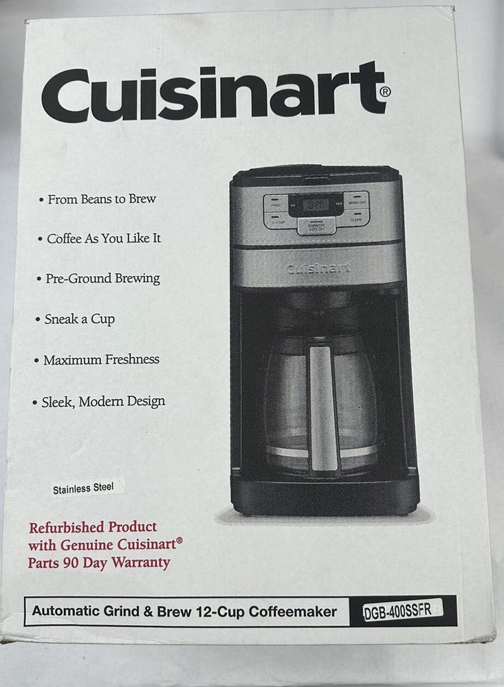Refurbished Cuisinart Brew Central 14-Cup Programmable Coffeemaker-CBC-6500PCFR