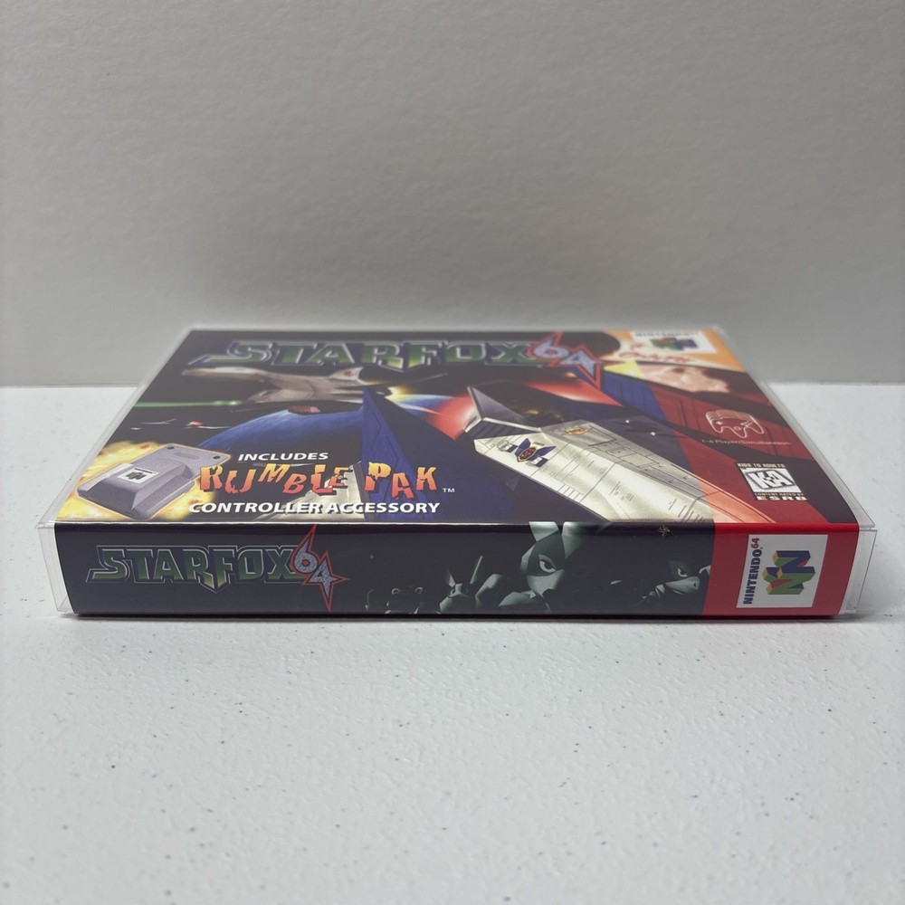 Starfox 64 Universal Game Case for Game Cart *CASE ONLY*