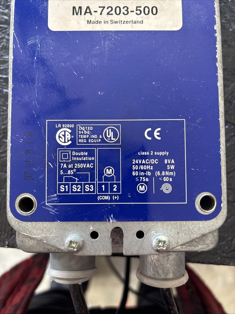 MA-7203-500 Siebe Damper Actuator