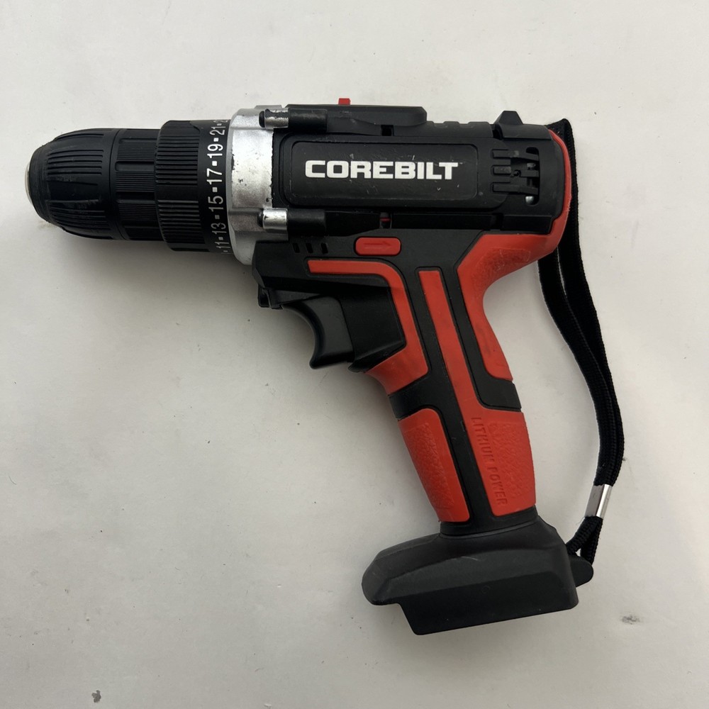Corebuilt  20V Cordless Drill 3/8” Keyless Chuck TOOL ONLY