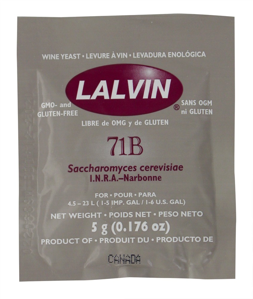 Lalvin 71B-1122 Wine Yeast