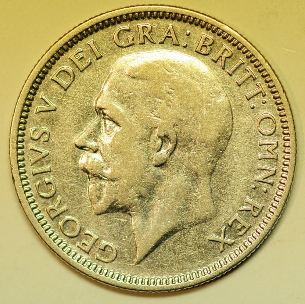 mw29525 Great Britain  Silver 6 Pence 1936  George VI   KM#853