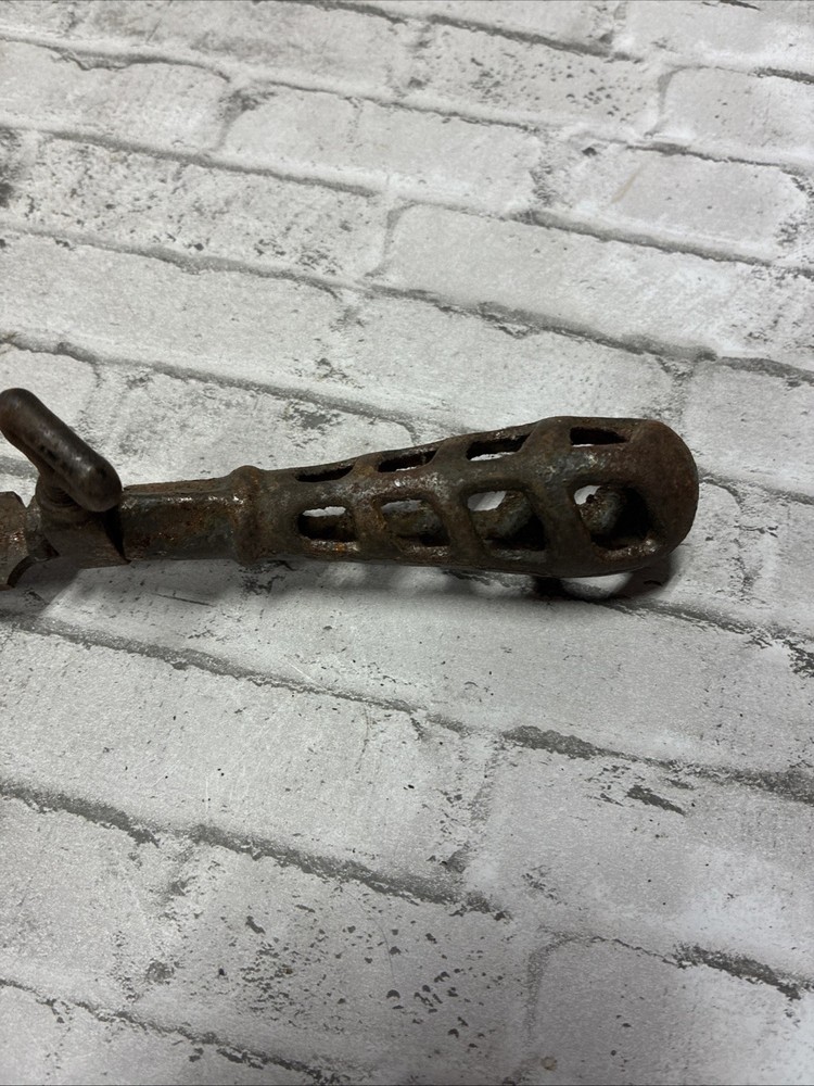 Vintage Metal file Handle - Cast Iron File Handle
