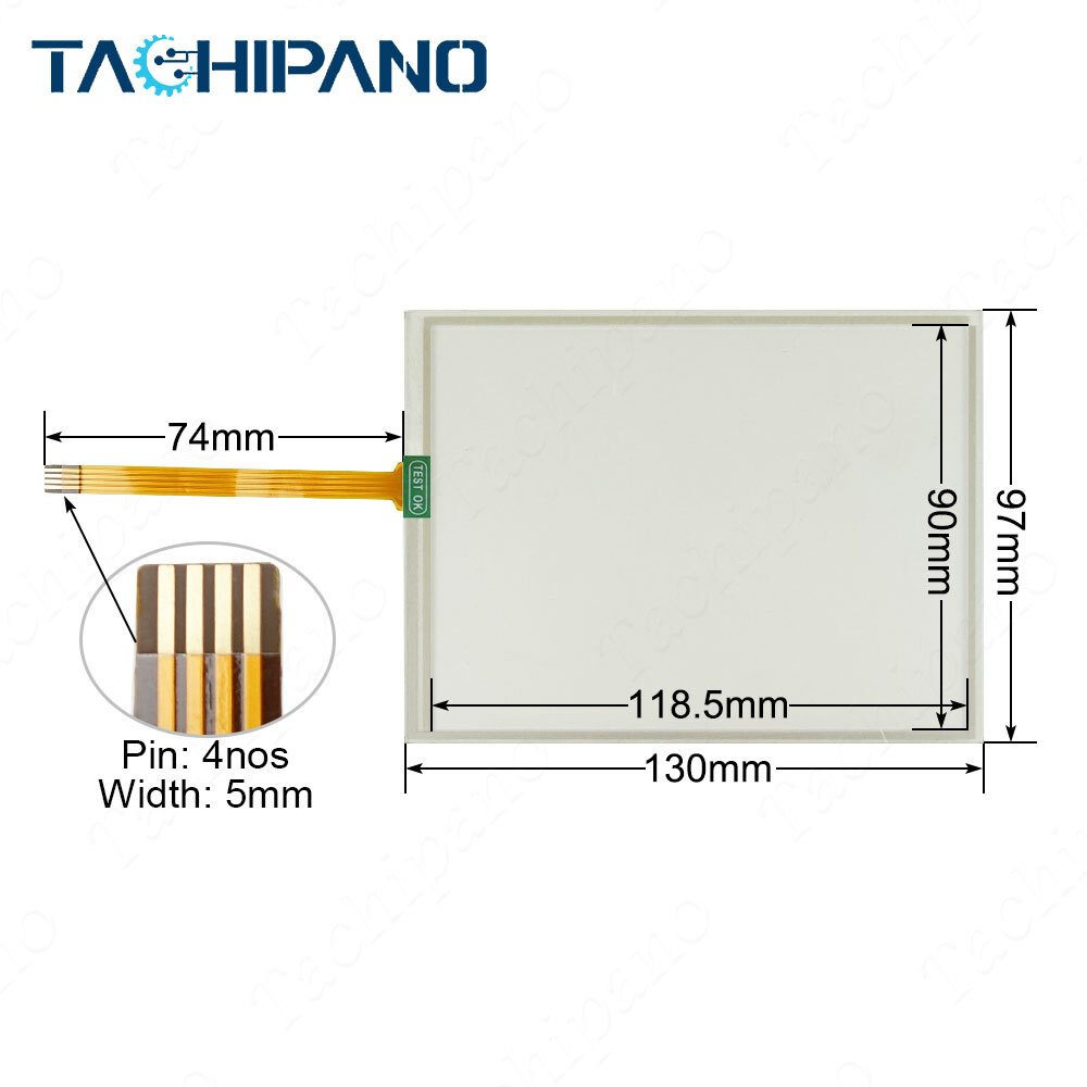 1PC  Touch Screen Glass for DMC TP3459S1 TP-3459S1