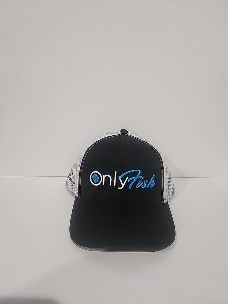 OnlyFish Snap Back Hat Rugged Legacy Light Blue New