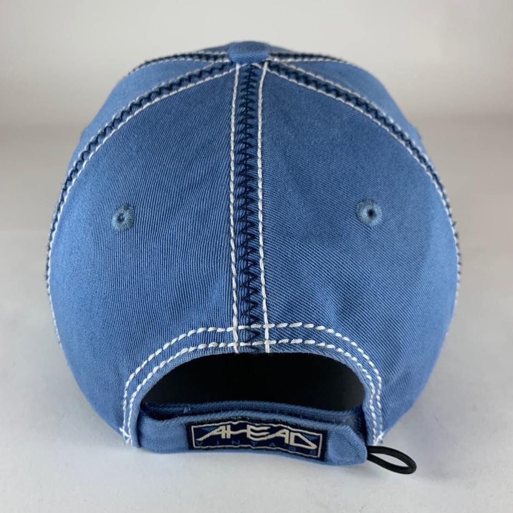Waste Management Phoenix Open 2016 Blue Ahead Relaxed Fit Strapback Hat