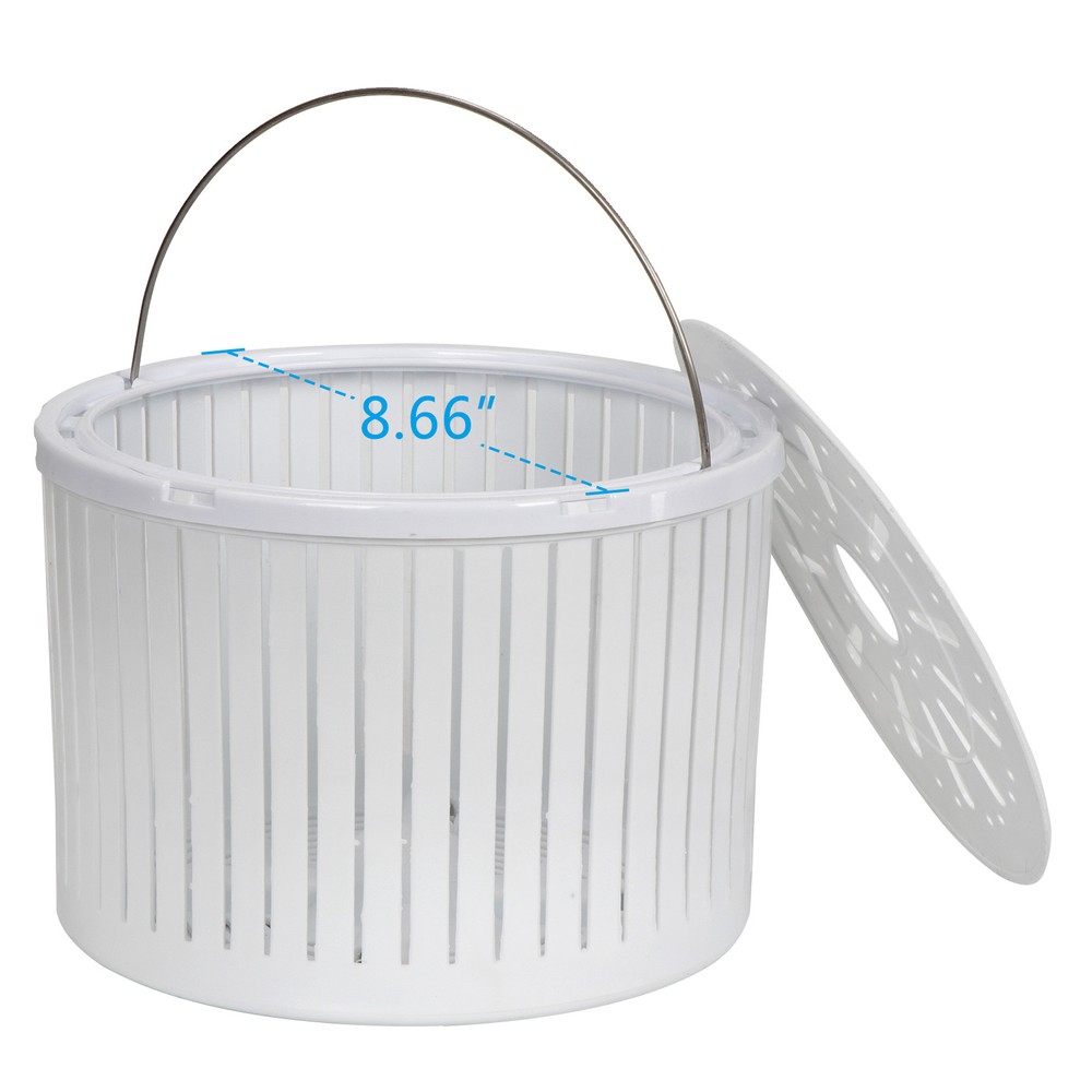 7.9LBS Semi-Automatic Washing Machine Compact Single Tub Washer W/Timer Control