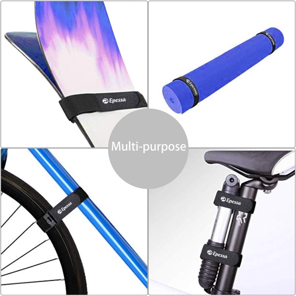 Adjustable Bike Rack Fixing Strap for Safe Transportation & Storage (2 Pack)