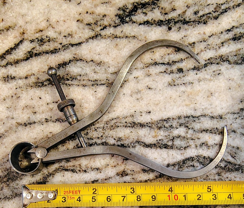 🗽VINTAGE STARRETT 5" OD CALIPER