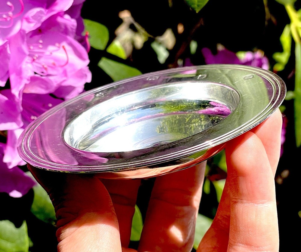Asprey Solid Sterling Silver Hallmarked Armada Dish Bowl Plate