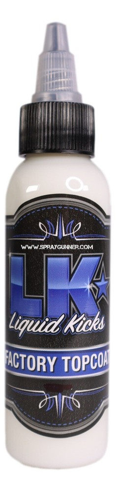 Liquid Kicks Top Coat: Factory Finish