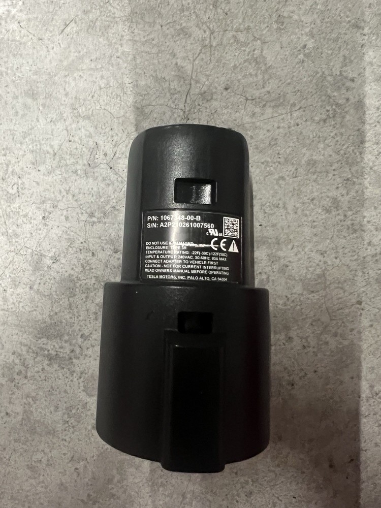 TESLA Mobile Connector Charger (Gen 2) - Includes J1772 Charging Adapter
