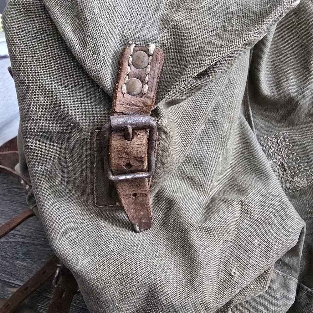 WWII German Army Rucksack With Frame