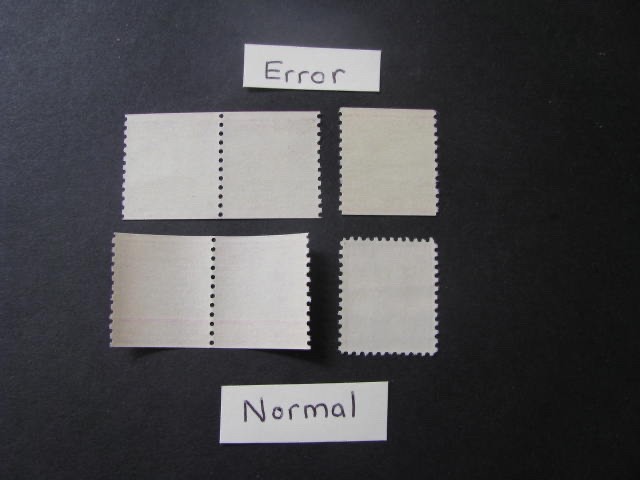 US Stamp Scott # 1058 ? Misperf. Error..Free International Shipping!