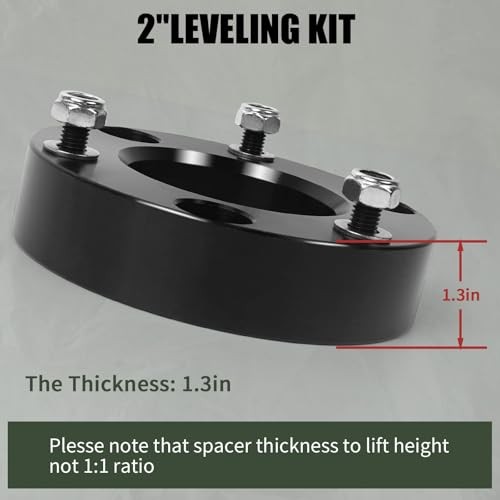 AUTOPTIM Leveling Lift Kit - Replacement for 2007-2026 Silverado 1500 2" Front