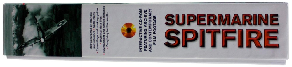 SUPERMARINE SPITFIRE Big Box INTERACTIVE CD-ROM 2001 WWII History Data Footage