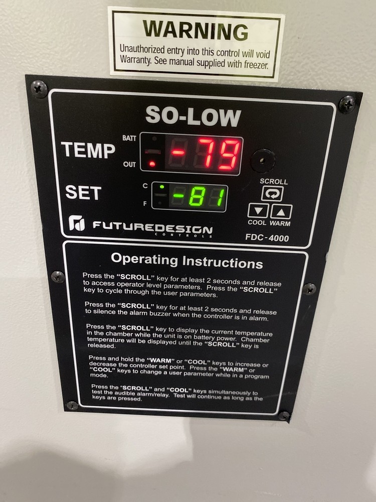 So-Low C85 Ultra Low Freezer