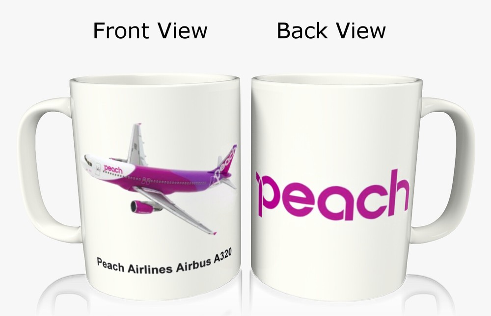 Peach Airlines A320 Coffee Mug